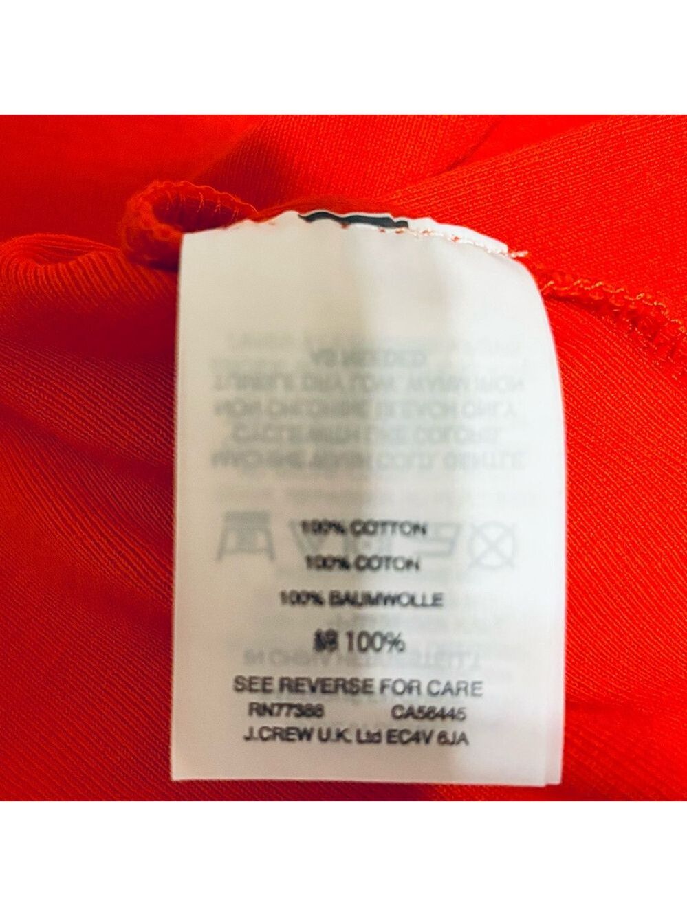 Red J.Crew Tank Top - Picture 5 of 5